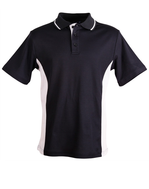 PS73K Kids' TrueDry Contrast S/S Polo