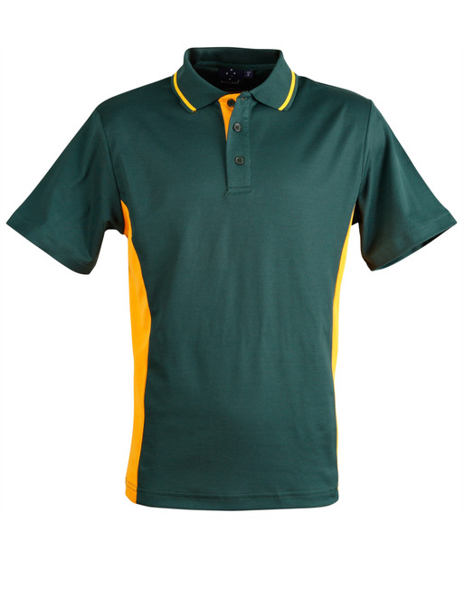 PS73K Kids' TrueDry Contrast S/S Polo