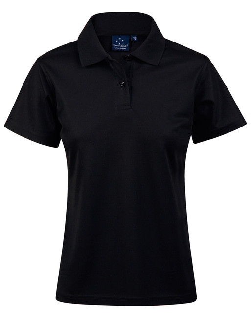 PS82 Ladies' Cooldry Pique Soild Colour S/S Polo