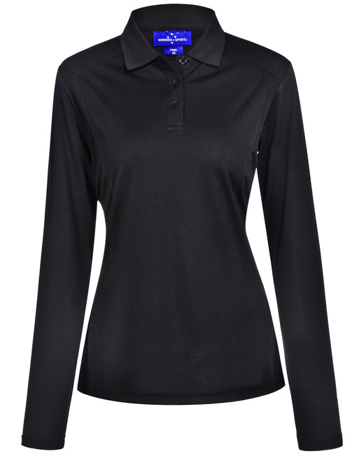 Winning Spirit PS90 Long Sleeve Polo - Territory Uniforms