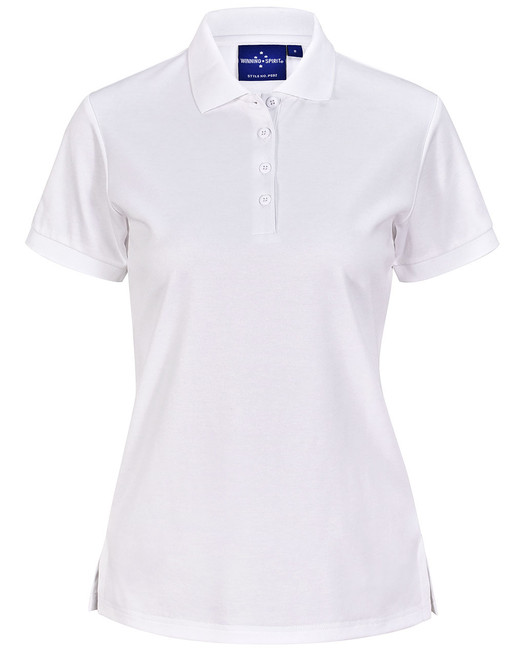 PS92 Ladies' Sustainable Poly/Cotton Corporate S/S Polo
