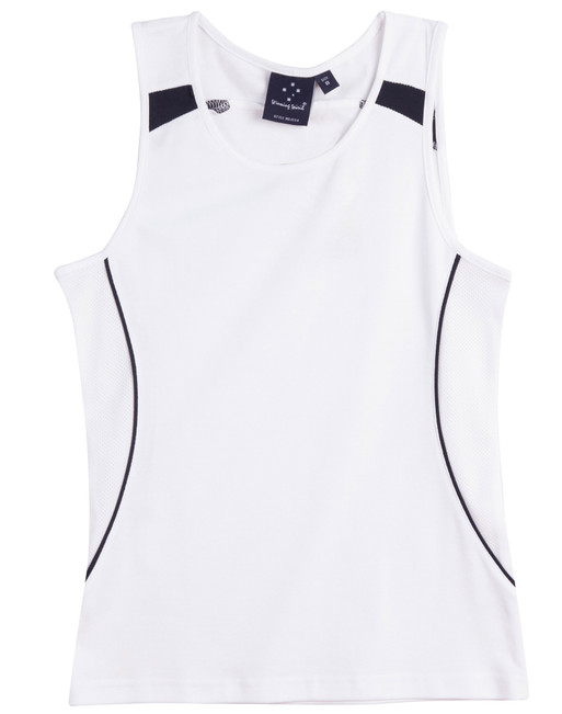 SL54 Ladies' Truedry Fashion Singlet