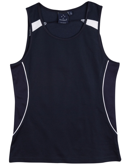 SL54 Ladies' Truedry Fashion Singlet