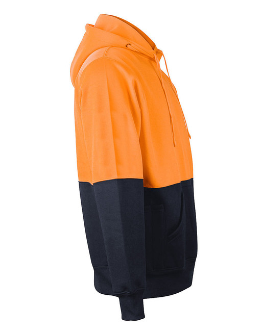 SW38 Hi-Vis Two Tone Kangaroo Pocket Hoodie