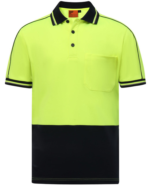 SW89 S/S Hi Vis Polo