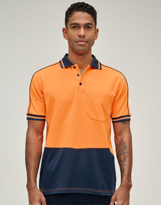 SW89 S/S Hi Vis Polo