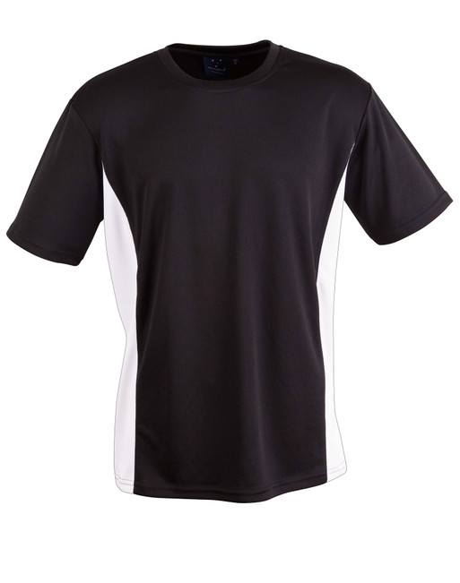 TS12K kids cooldry S/S contrast tee