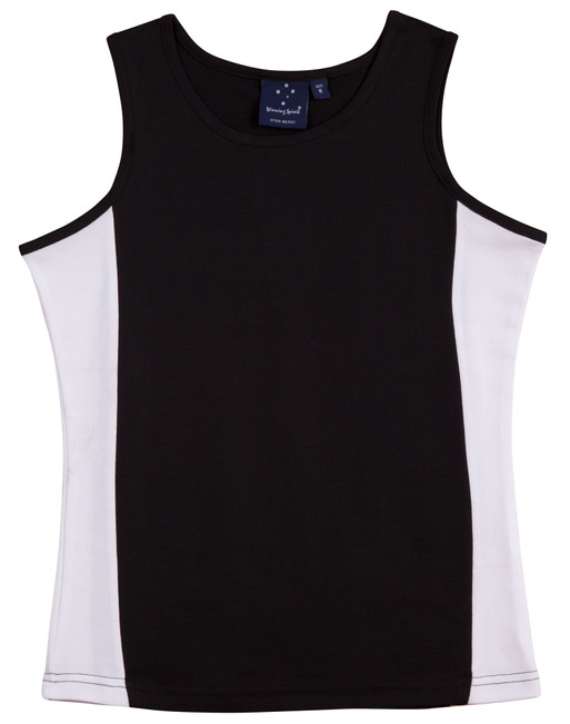 TS17 ladies truedry contrast singlet