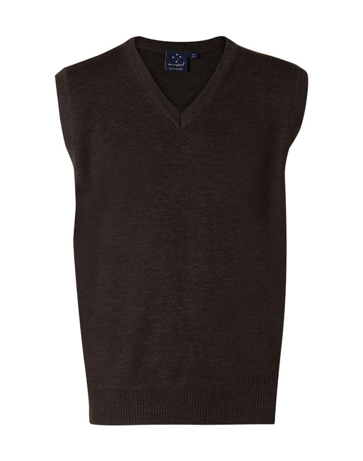 WJ02 V Neck Wool / Acrylic Knit Vest