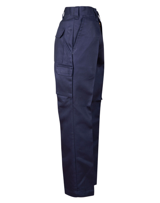 WP08 drill pant pockets on leg / stout fit
