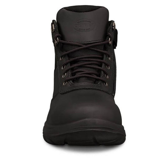 26660-140mm Black Zip Sided Non Safety Work Boot