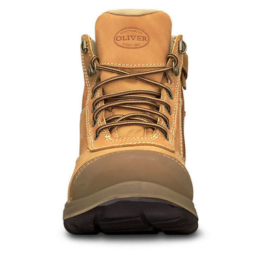 Oliver 34 662 - Steel Cap - Lace Up/Zip Boot - Aus/UK 4 - Territory Uniforms