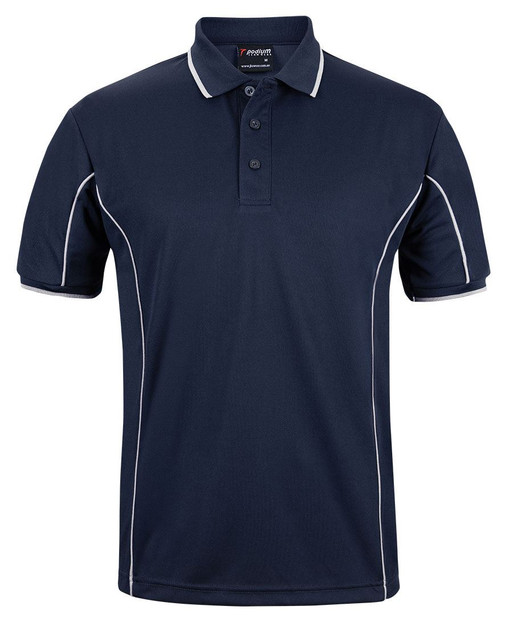 JB's Wear 7PIP Piping Polo Contrast Cord Piping Down Front & Back - Territory Uniforms