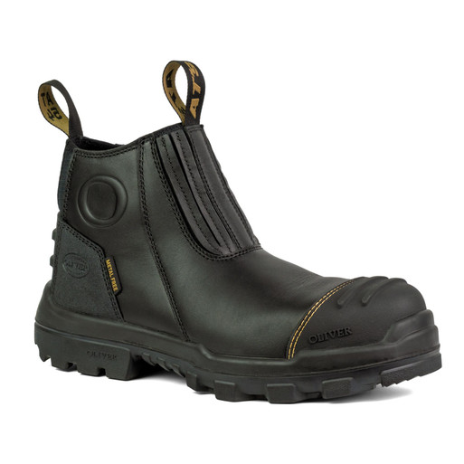Oliver 54520 Black Elastic Sided Boot - Territory Uniforms