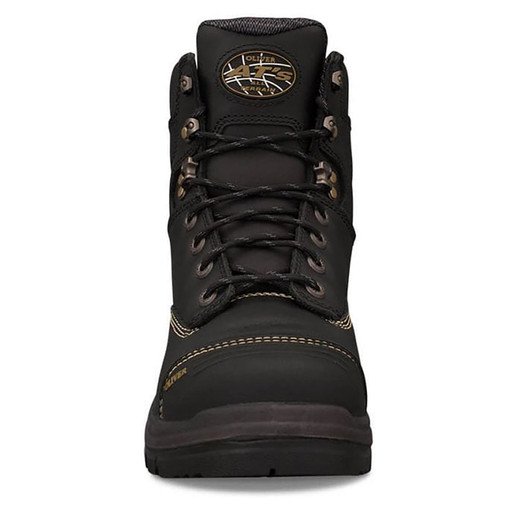 Oliver 55 345 - 150mm Black Lace Up Boot - Territory Uniforms
