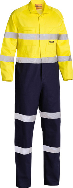 BC6357T-Taped Hi Vis Drill Coverall