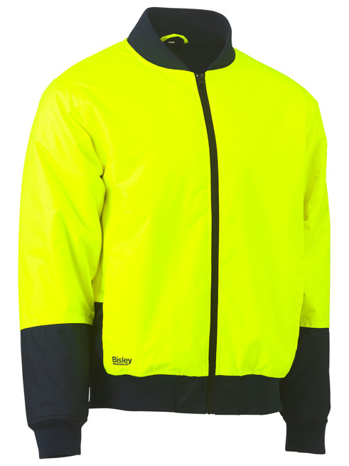 BJ6730-Hi Vis Bomber Jacket