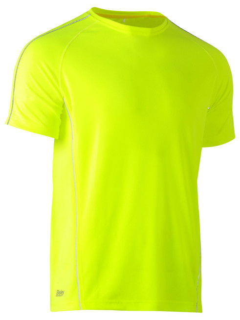 BK1426-Mens T-Shirt-Reflective Piping