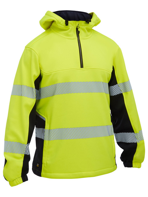BK6571T-Flx & Move Hi Vis Taped Liquid Repellent Fleece Hoodie