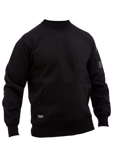 BK6723-Work Fleece Crew Neck Jumper