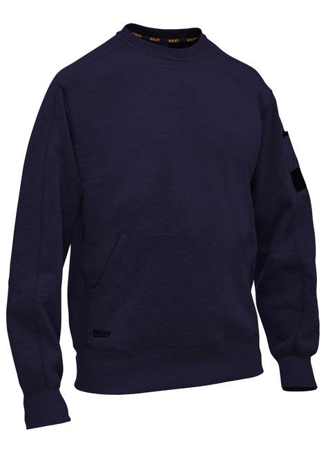 BK6723-Work Fleece Crew Neck Jumper