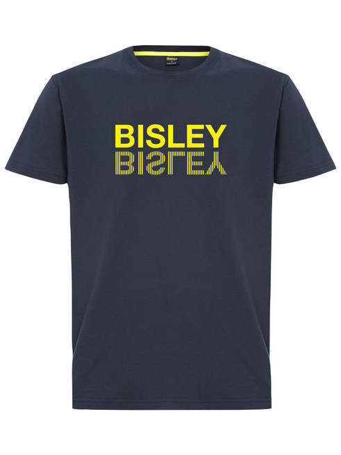 BKT097-Bisley Cotton Flipped Logo Tee