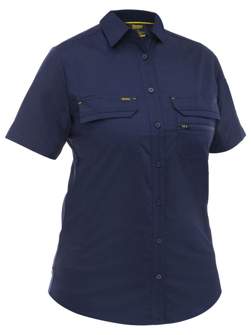 BL1490-S/S Womens Ripstop Shirt