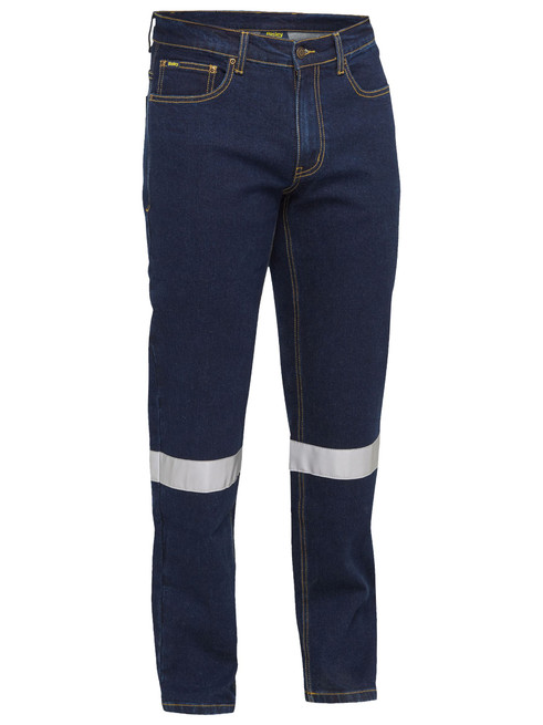 Bisley BP6049T Taped Original Denim Work Jeans - Territory Uniforms