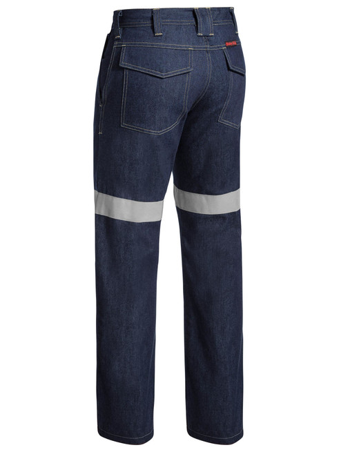 Bisley BP8091T Taped FR Denim Jean - Territory Uniforms