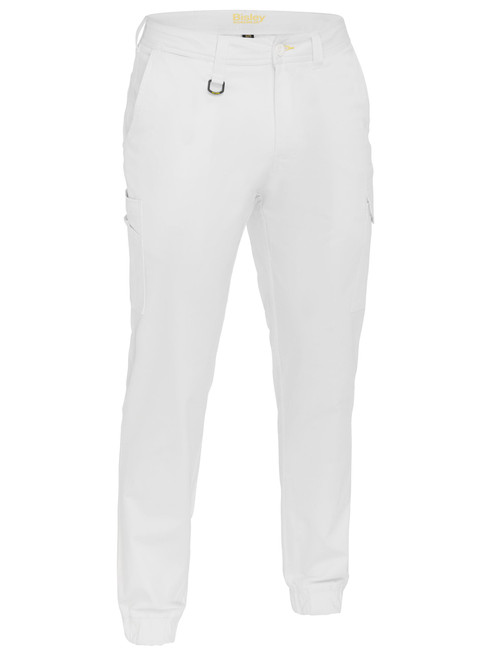 BPC6028-Stretch Cotton Drill Cargo Cuffed Pants