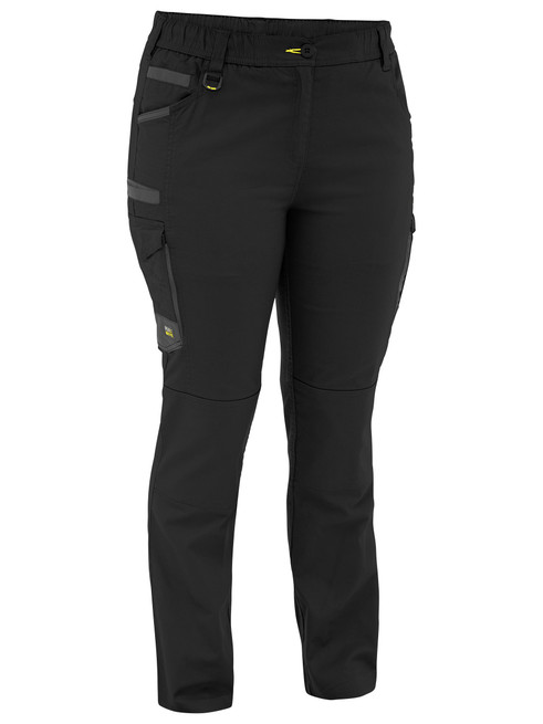 BPCL6338-Women's Flx & Move Stretch Canvas Elastic Waist Cargo Pants