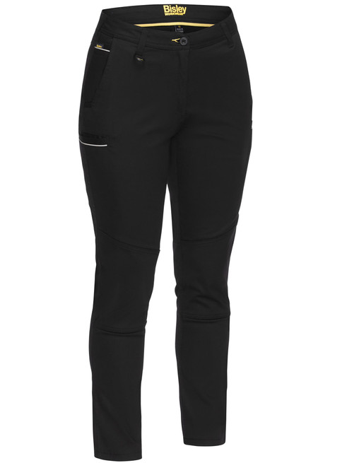 BPL6015-Women's Mid Rise Stretch Cotton Pants