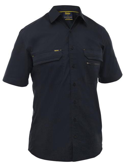 BS1490-S/S Mens Ripstop Shirt