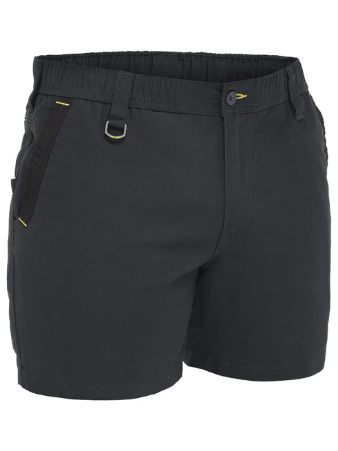 BSH1339-Flx & Move Elastic Waist Stretch Short Shorts
