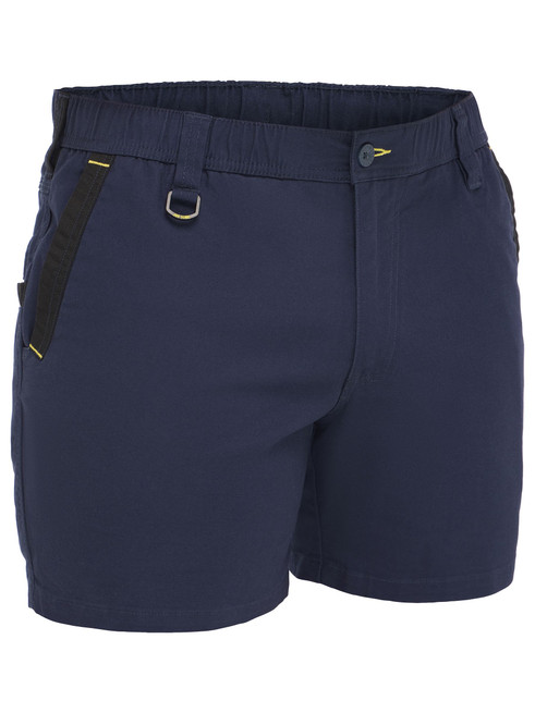BSH1339-Flx & Move Elastic Waist Stretch Short Shorts