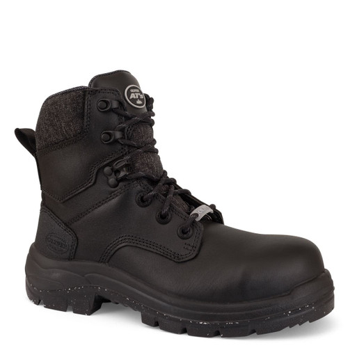 59446Z-150mm Women's Black Zip Sided Boot