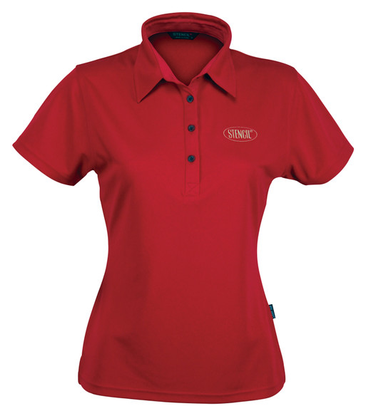 LADIES ARGENT POLO S/S