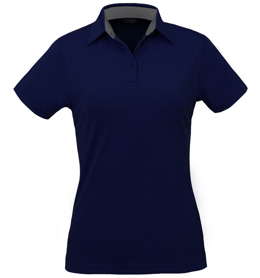 LADIES KAHVE POLO S/S