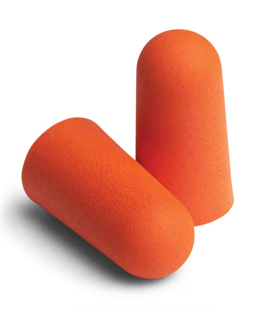 8P085 Uncorded Disposable Earplugs-Orange-200 Pack Box