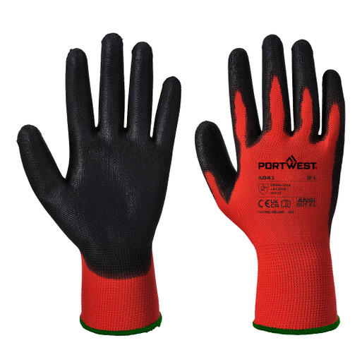 A641 Red - PU Glove