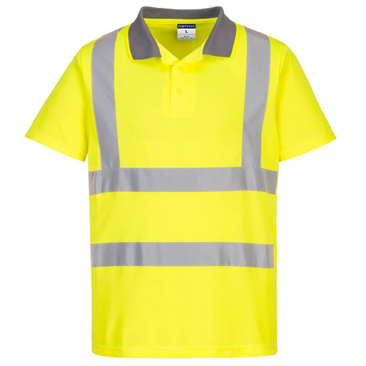 EC10 Eco Hi-Vis Polo Shirt S/S (6 Pack)