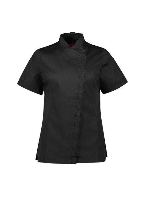 CH330LS S/S Ladies Alfresco Chef Jacket