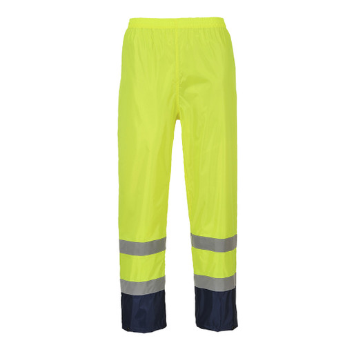 H444 Hi-Vis Classic Two Tone Rain Pants