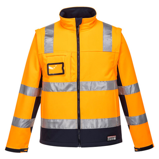 K8074 Huski Chassis Hi-Vis 2-in-1 Contrast Softshell 3L