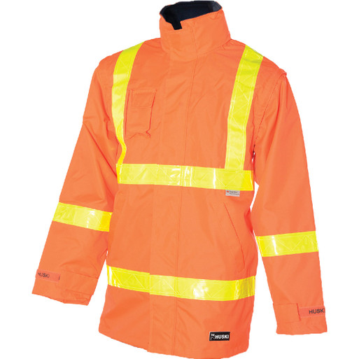 K8155 Huski Hi-Vis Roads 2-in-1 Rain Jacket