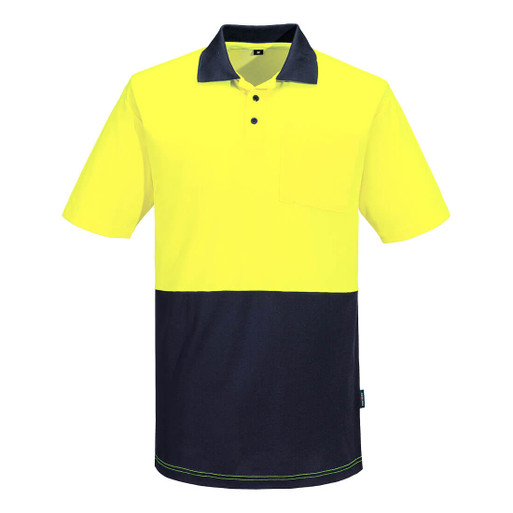 MP415 Hi-Vis Cotton Comfort Contrast Class D Polo Shirt S/S