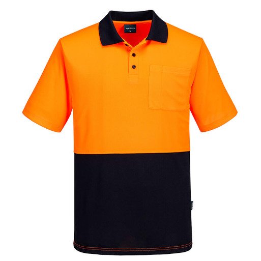 MP610 Hi Vis Class D Contrast Polo Shirt S/S