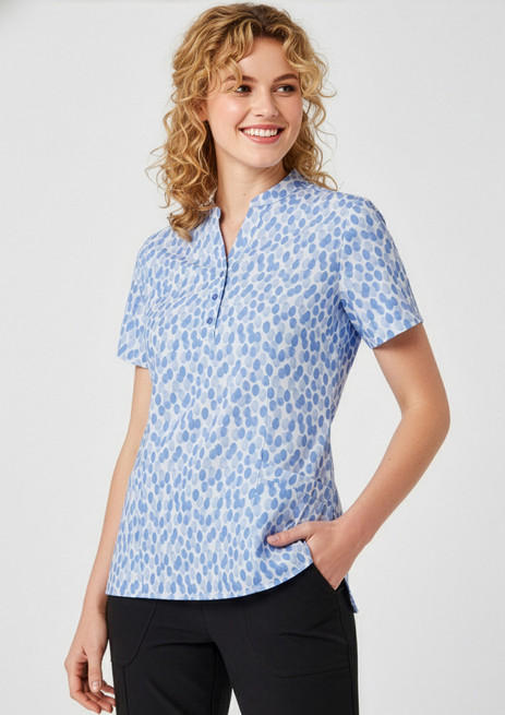 CS450LS Womens Florence Stardust Print Tunic