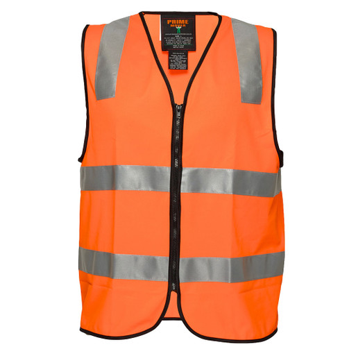MZ102 Hi-Vis Zipped Vest