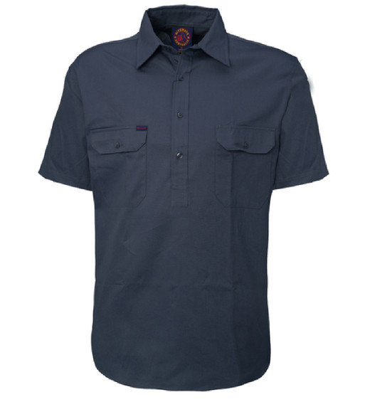 RM100CFS Closed Front Short Sleeve Shirt